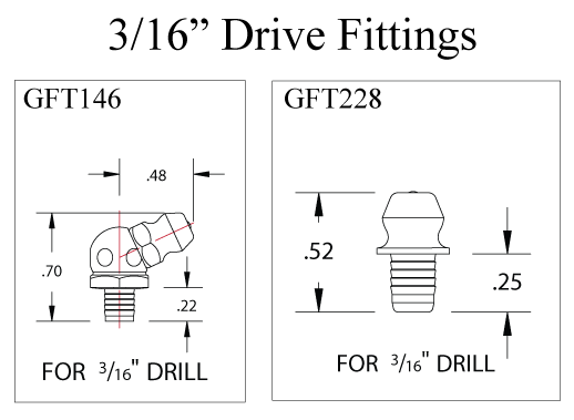 3/16 drive fittings